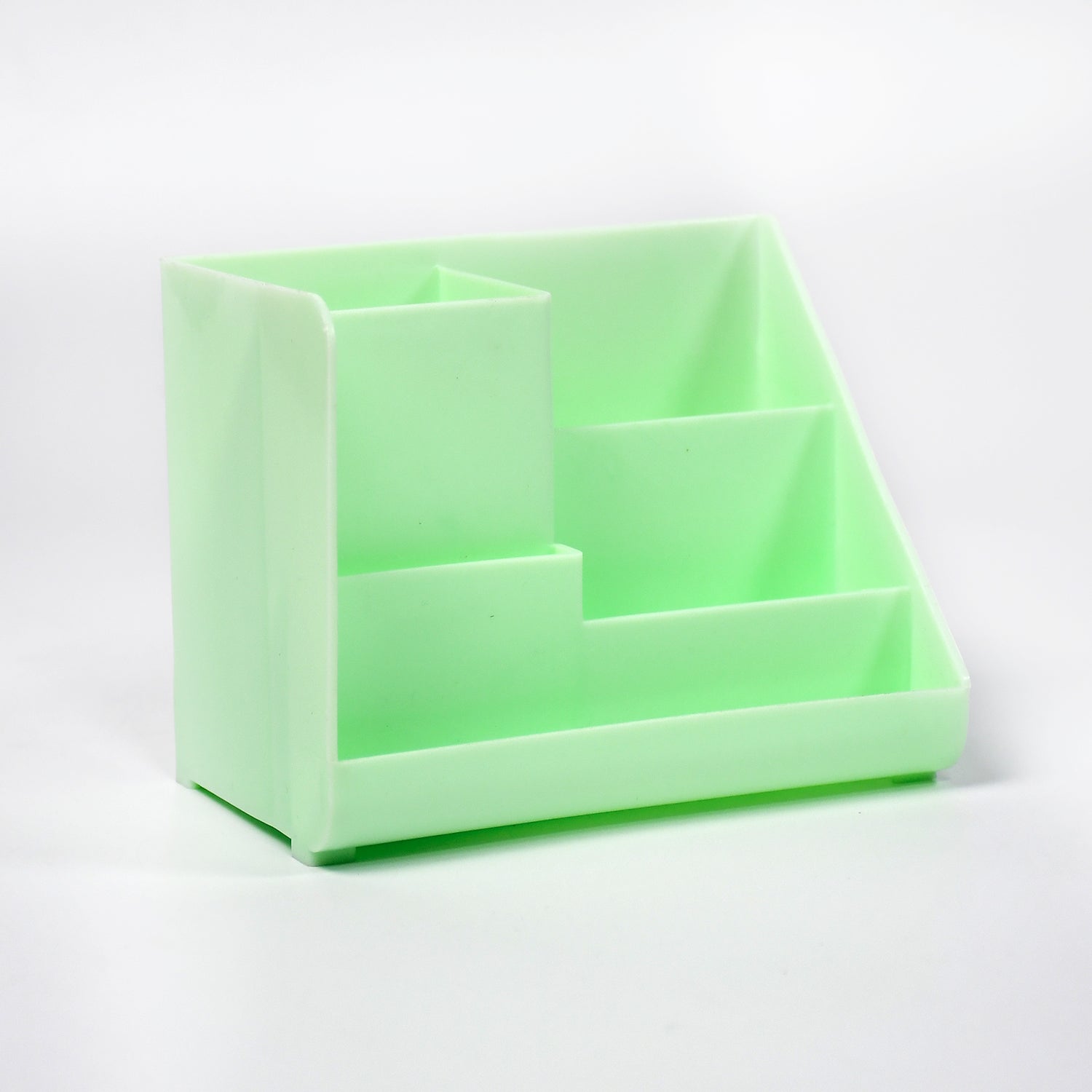 4521 Stationary Holder Desk Organizer Space Saver Storage Stand Pen, Pencil Holder Multi Compartments Stationery Holder ( Color Box ) DeoDap 4521 Stationary Holder Desk Organizer Space Saver Storage Stand Pen, Pencil Holder Multi Compartments Stationery Holder ( Color Box ) DeoDap